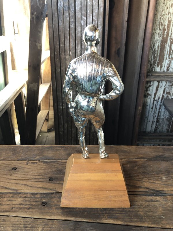 画像3: 50s Vintage JOCKEY MensWear Advertising Store Display Countertop Statue Trophy (R839)