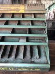 画像18: Vintage Southern Twist Drill Co. Advertising Hardware Store Display Cabinet (R840)