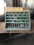 画像1: Vintage Southern Twist Drill Co. Advertising Hardware Store Display Cabinet (R840) (1)