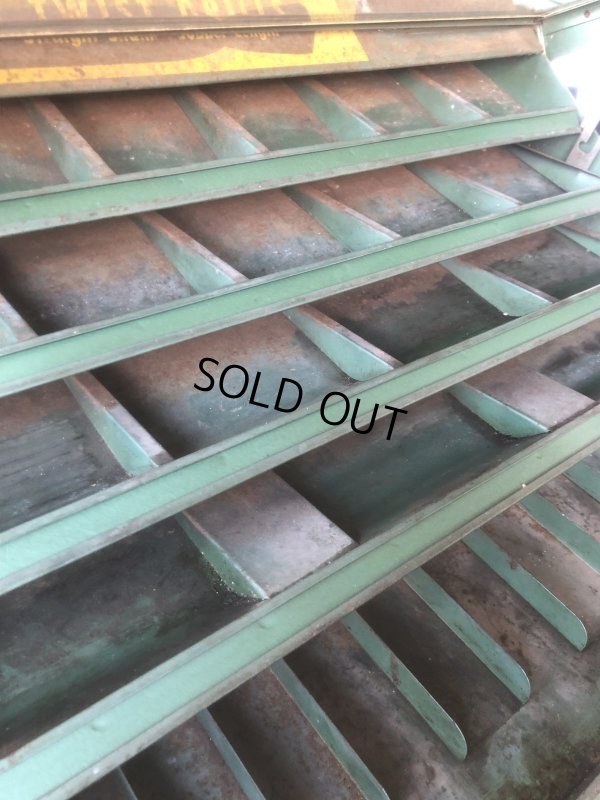 画像17: Vintage Southern Twist Drill Co. Advertising Hardware Store Display Cabinet (R840)