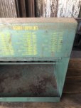 画像8: Vintage Southern Twist Drill Co. Advertising Hardware Store Display Cabinet (R840)