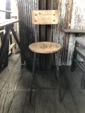 Vintage Industrial Stool Chair 1550 (R845)