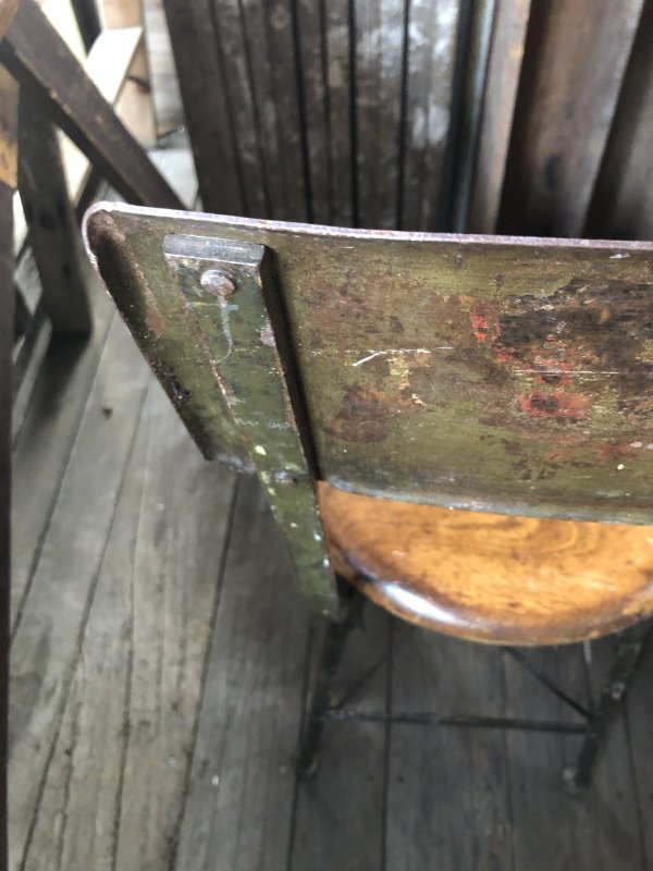 画像20: Vintage Industrial Stool Chair 3228 (R846)