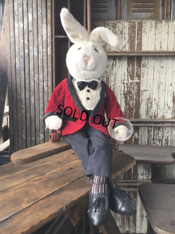 画像1: 90s Vintage Mr Playboy Bunny Collector's Limited Edition Plush Doll (R849)