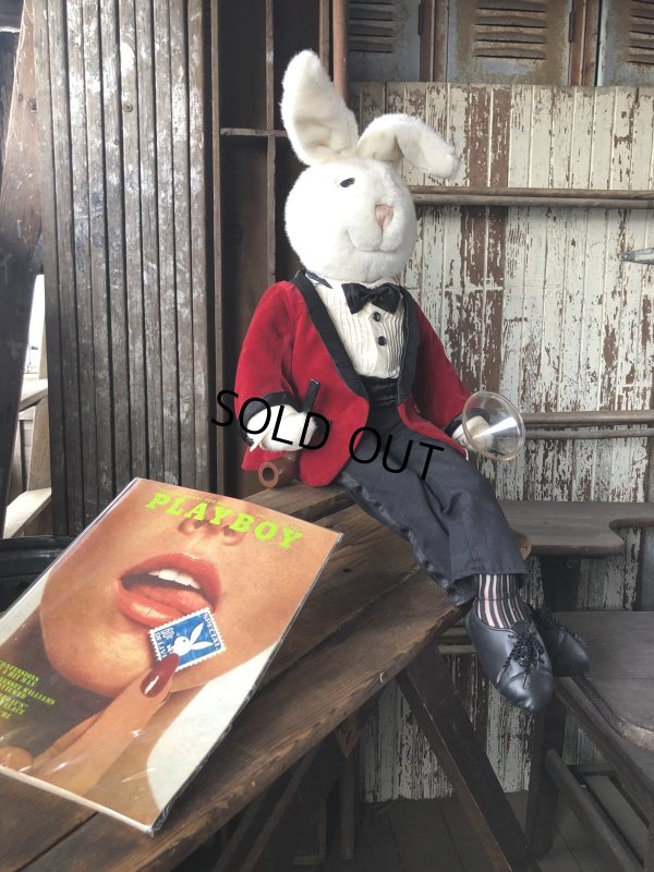 画像12: 90s Vintage Mr Playboy Bunny Collector's Limited Edition Plush Doll (R849)