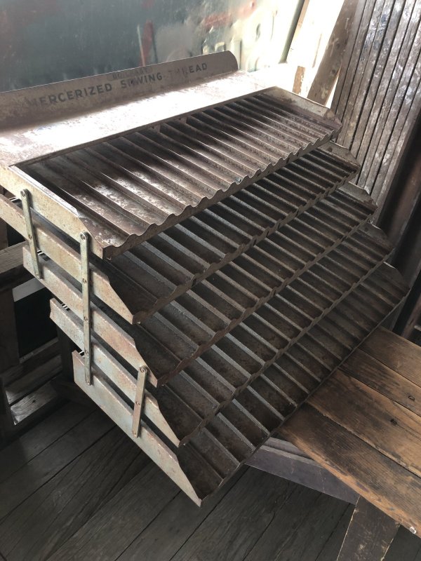 画像6: Vintage Coats & Clark's Mercerized Sewing Thread Store Display Rack (R853)