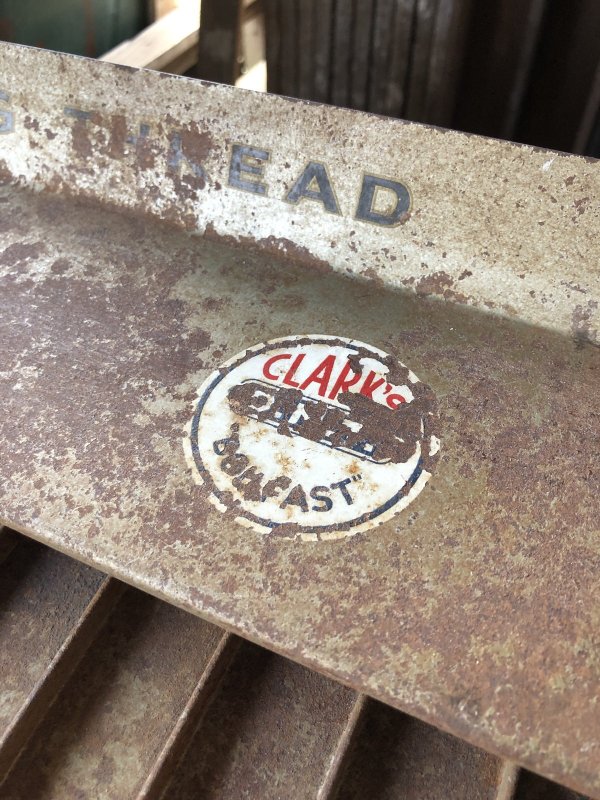 画像20: Vintage Coats & Clark's Mercerized Sewing Thread Store Display Rack (R853)