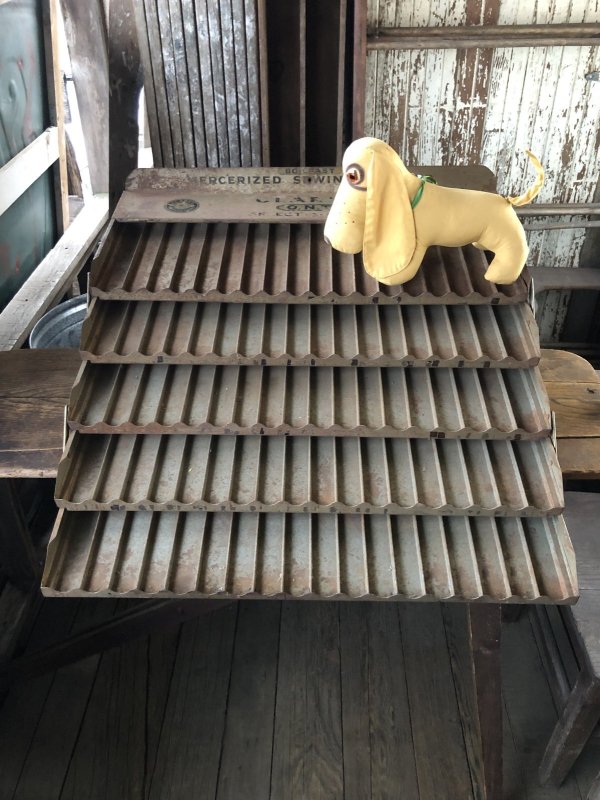 画像36: Vintage Coats & Clark's Mercerized Sewing Thread Store Display Rack (R853)