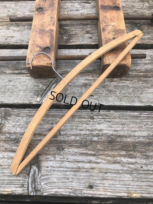 画像5: Vintage USA Advertising Wood Hanger Tokyo Cleaners & Dyers(R854)