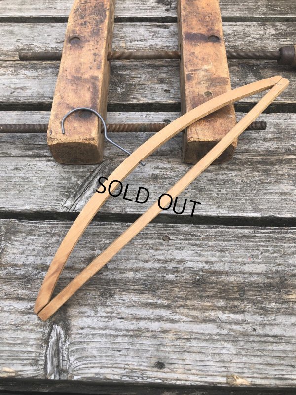 画像5: Vintage USA Advertising Wood Hanger THE FASHION TAILOR (R856)