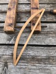 画像5: Vintage USA Advertising Wood Hanger FAMILY TAILOR (R855) (5)