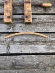 画像2: Vintage USA Advertising Wood Hanger UPTON BROS. CLEANING & DYEING WKS (R868) (2)