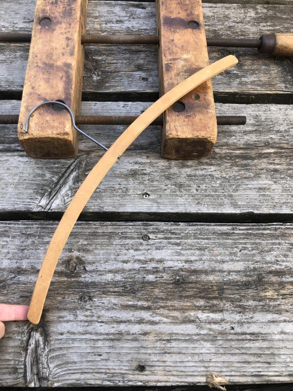 画像5: Vintage USA Advertising Wood Hanger GOLDEN CITY (R869)