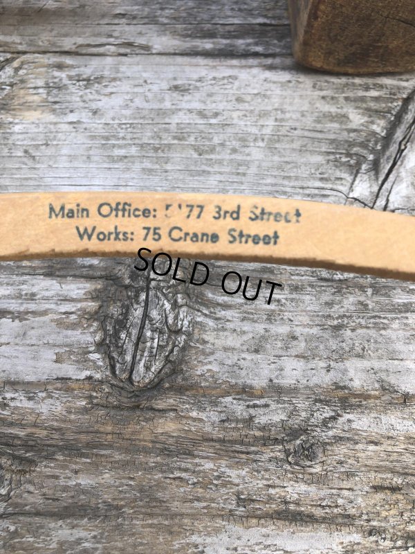 画像4: Vintage USA Advertising Wood Hanger GOLDEN CITY (R869)