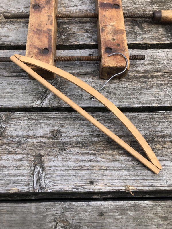 画像5: Vintage USA Advertising Wood Hanger AUTOCART CLEANERS, Inc (R863)