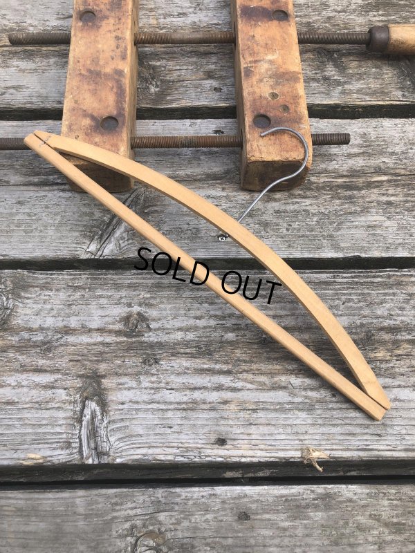 画像5: Vintage USA Advertising Wood Hanger AUTOCART CLEANERS, Inc (R863)