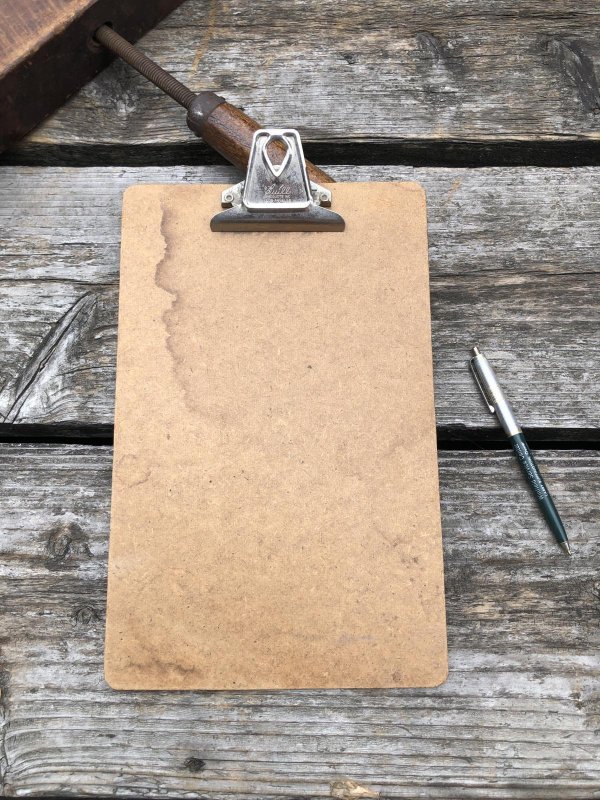 画像1: Vintage Clipboard Buill (R885)