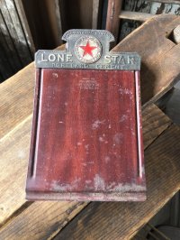 Antique Lone Star Knickerbocker Portland Cement Company Advertising Scratch Pad Clipboard (R889)