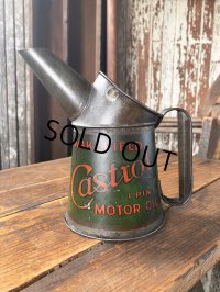 20s Antique Original Castrol Oil Pourer Jug (R892)