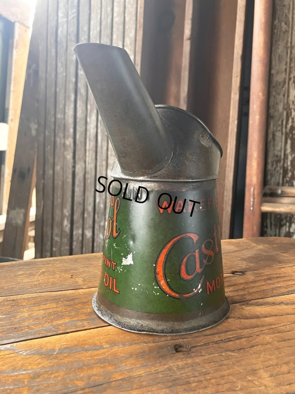画像9: 20s Antique Original Castrol Oil Pourer Jug (R892)
