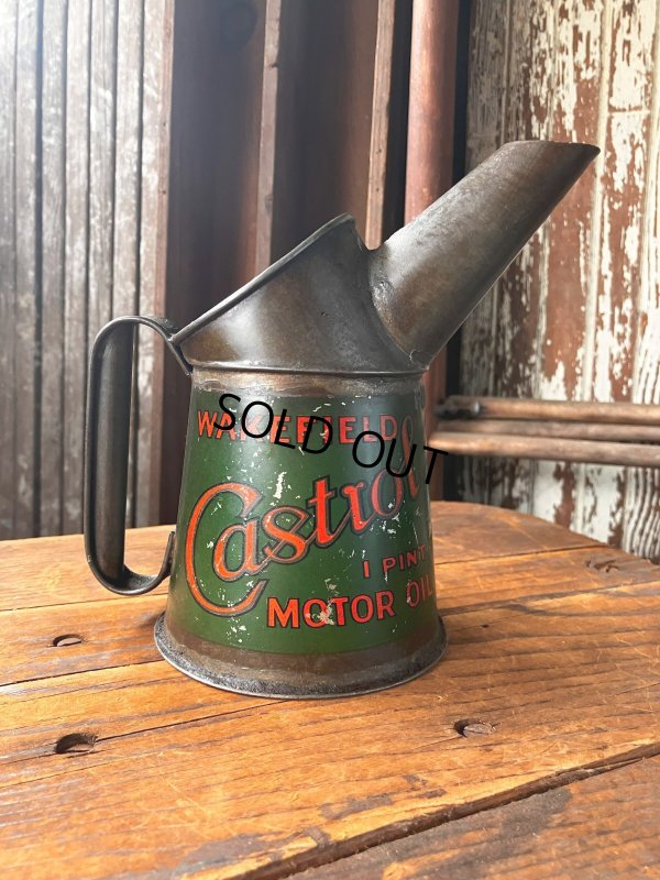 画像5: 20s Antique Original Castrol Oil Pourer Jug (R892)