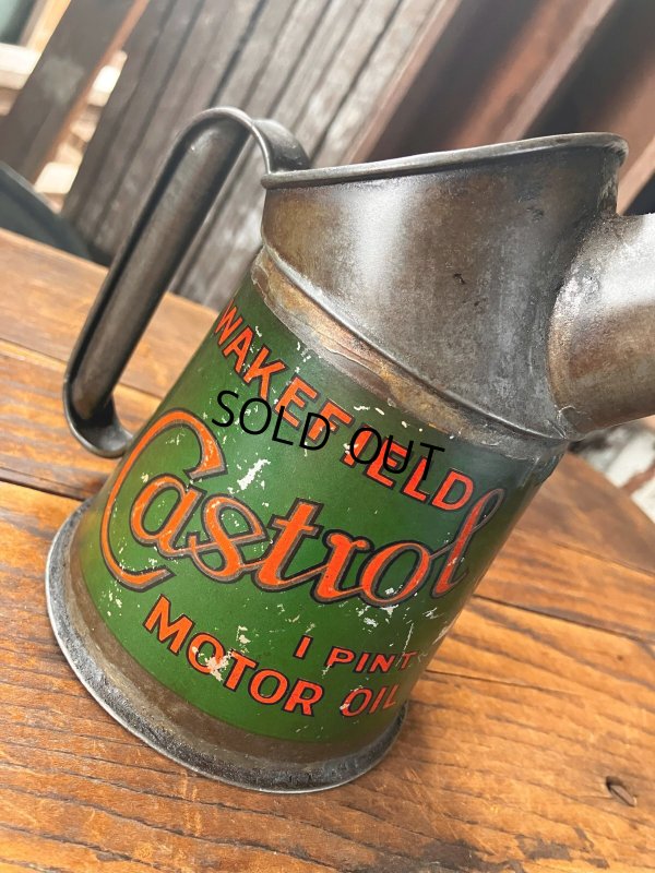 画像6: 20s Antique Original Castrol Oil Pourer Jug (R892)