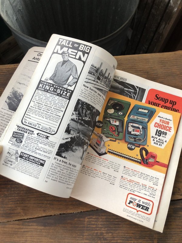 画像10: 1960s Vintage Popular Mechanics Magazine (R896)