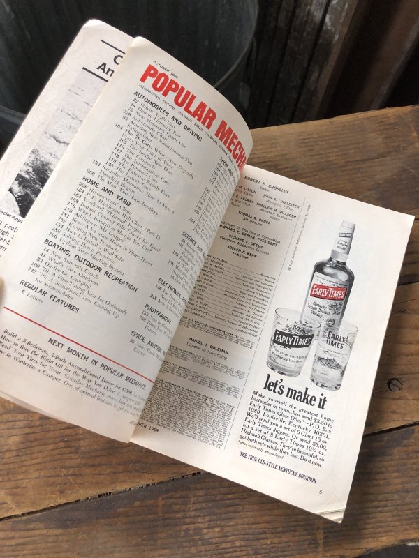 画像2: 1960s Vintage Popular Mechanics Magazine (R896)