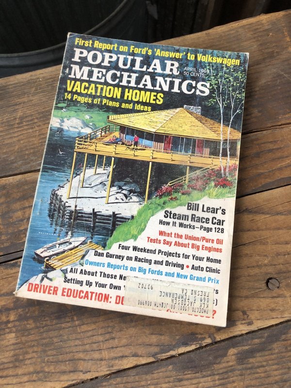 画像1: 1960s Vintage Popular Mechanics Magazine (R895)