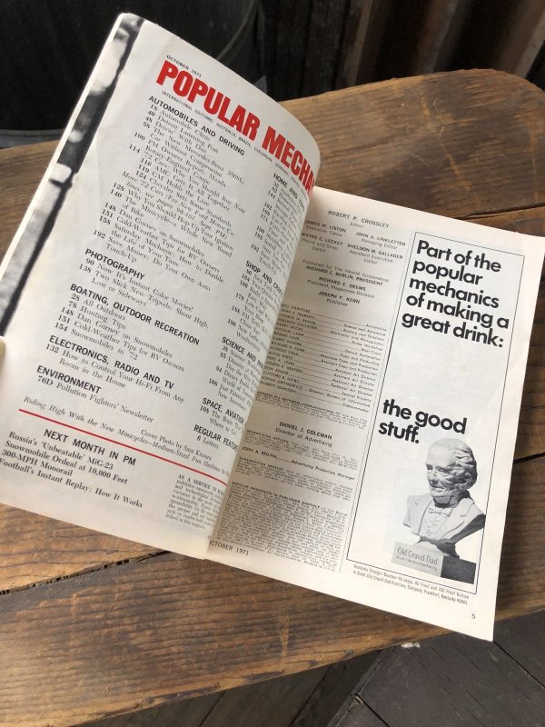 画像2: 1970s Vintage Popular Mechanics Magazine (R893)