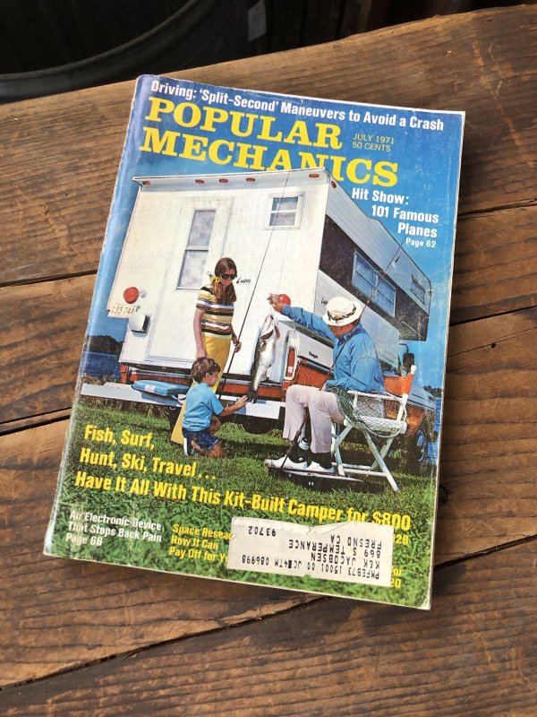 画像1: 1970s Vintage Popular Mechanics Magazine (R894)