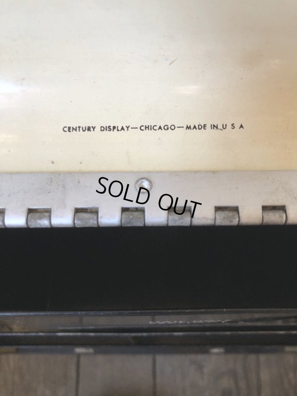 画像16: 50s Vintage BOWES SEAL FAST Tire Repair Service Station Display Cabinet (R903)