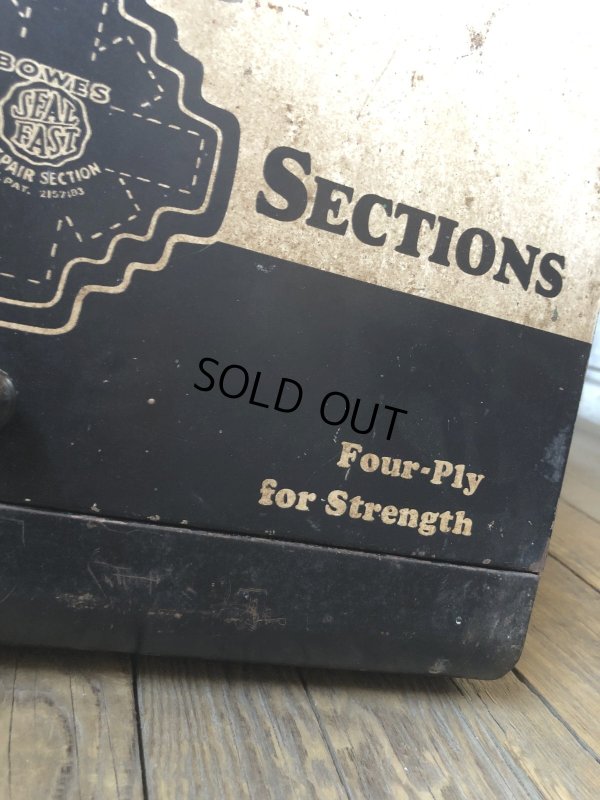 画像20: 50s Vintage BOWES SEAL FAST Tire Repair Service Station Display Cabinet (R903)