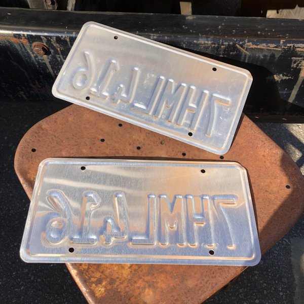 画像2: Original USA California License Plate 7HML416 SET (R907)