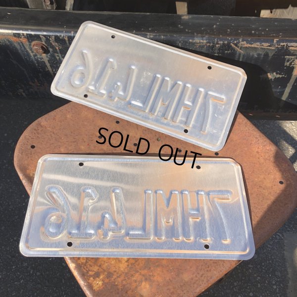 画像2: Original USA California License Plate 7HML416 SET (R907)