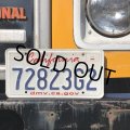 Original USA California License Plate 72823G2 (R916)