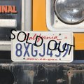 Original USA California License Plate 8XGJ459 (R918)