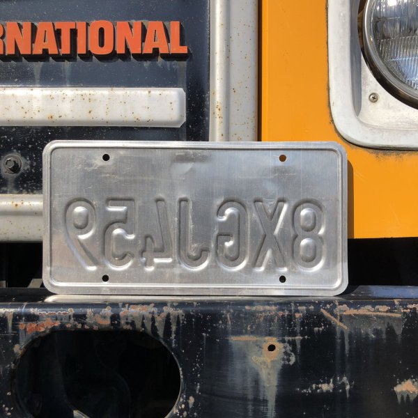 画像2: Original USA California License Plate 8XGJ459 (R918)