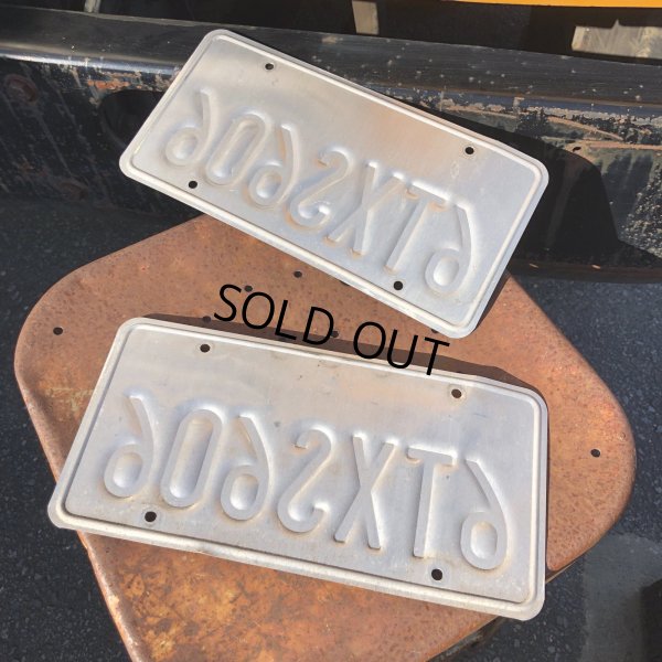 画像2: Original USA California License Plate 6TXS606 SET (R913)