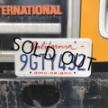 Original USA California License Plate 9GTY432 (R914)