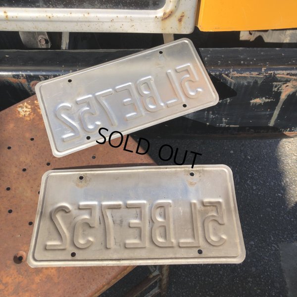 画像2: Original USA California License Plate 5LBE752 SET (R908)