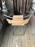 画像7: Vintage Metal Canvas Folding Camp Chair (R930)