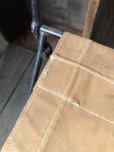 画像17: Vintage Metal Canvas Folding Camp Chair (R930)