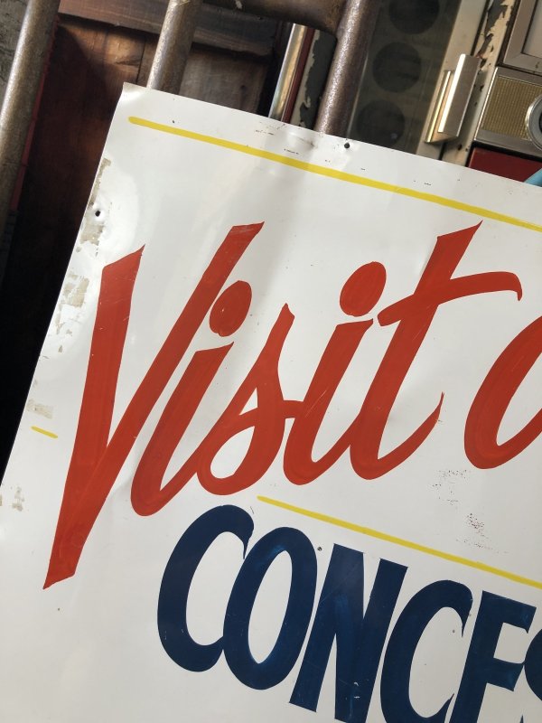 画像3: Vintage Concession Stand Hand Painted Store Sign (R931)