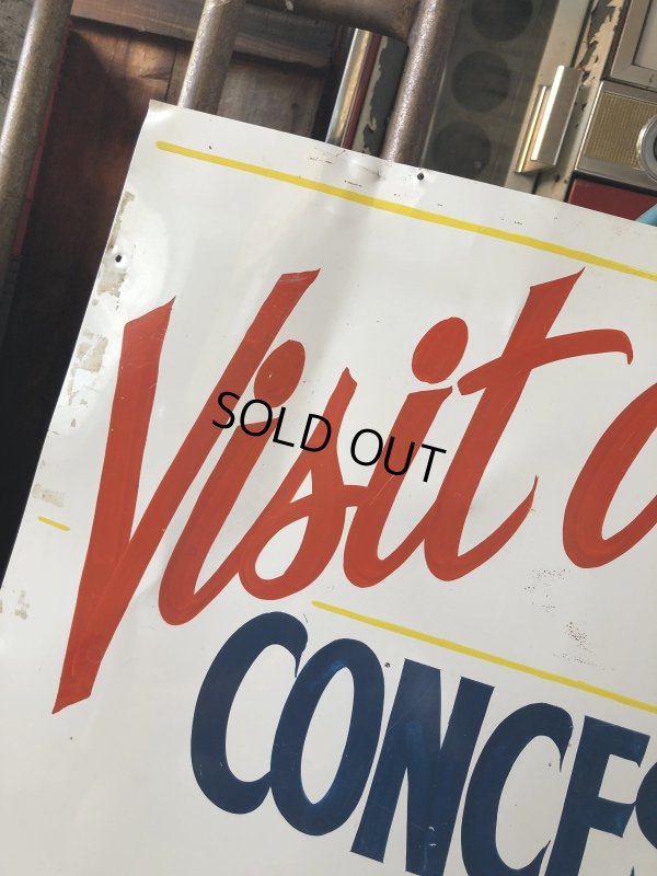 画像3: Vintage Concession Stand Hand Painted Store Sign (R931)