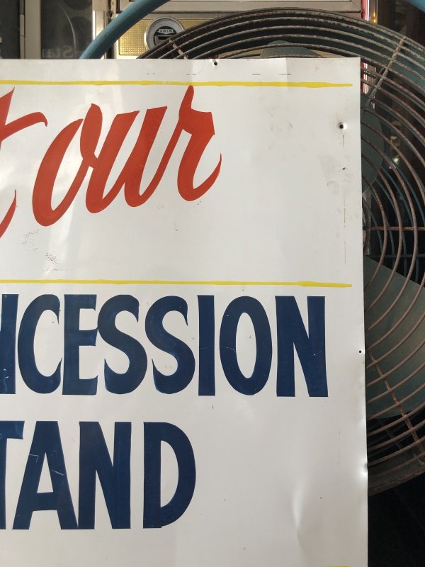 画像4: Vintage Concession Stand Hand Painted Store Sign (R931)