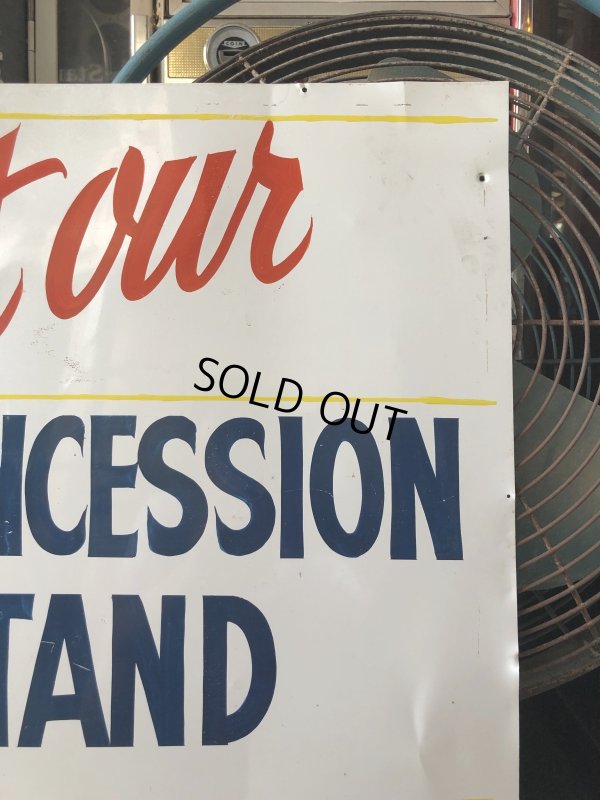 画像4: Vintage Concession Stand Hand Painted Store Sign (R931)