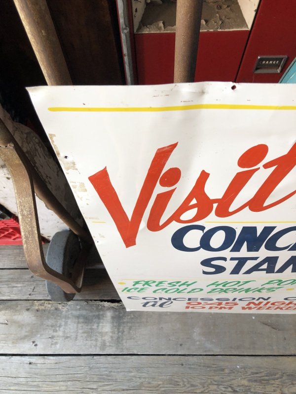画像2: Vintage Concession Stand Hand Painted Store Sign (R931)