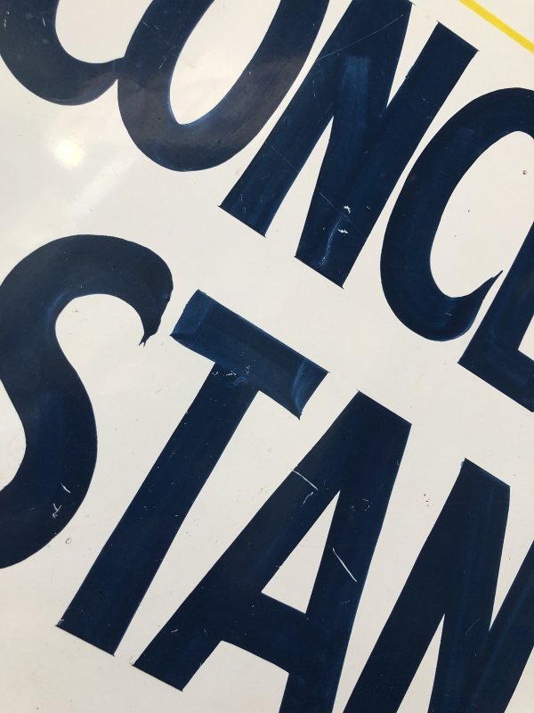 画像12: Vintage Concession Stand Hand Painted Store Sign (R931)