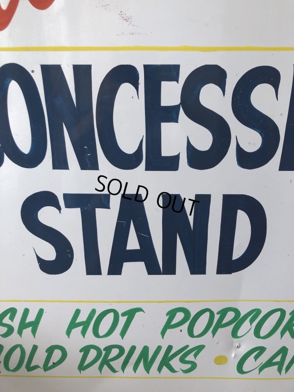 画像5: Vintage Concession Stand Hand Painted Store Sign (R931)